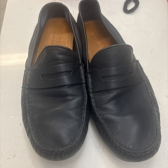 gucci loafers men size 8 Blue 566294 - Picture 1 of 7